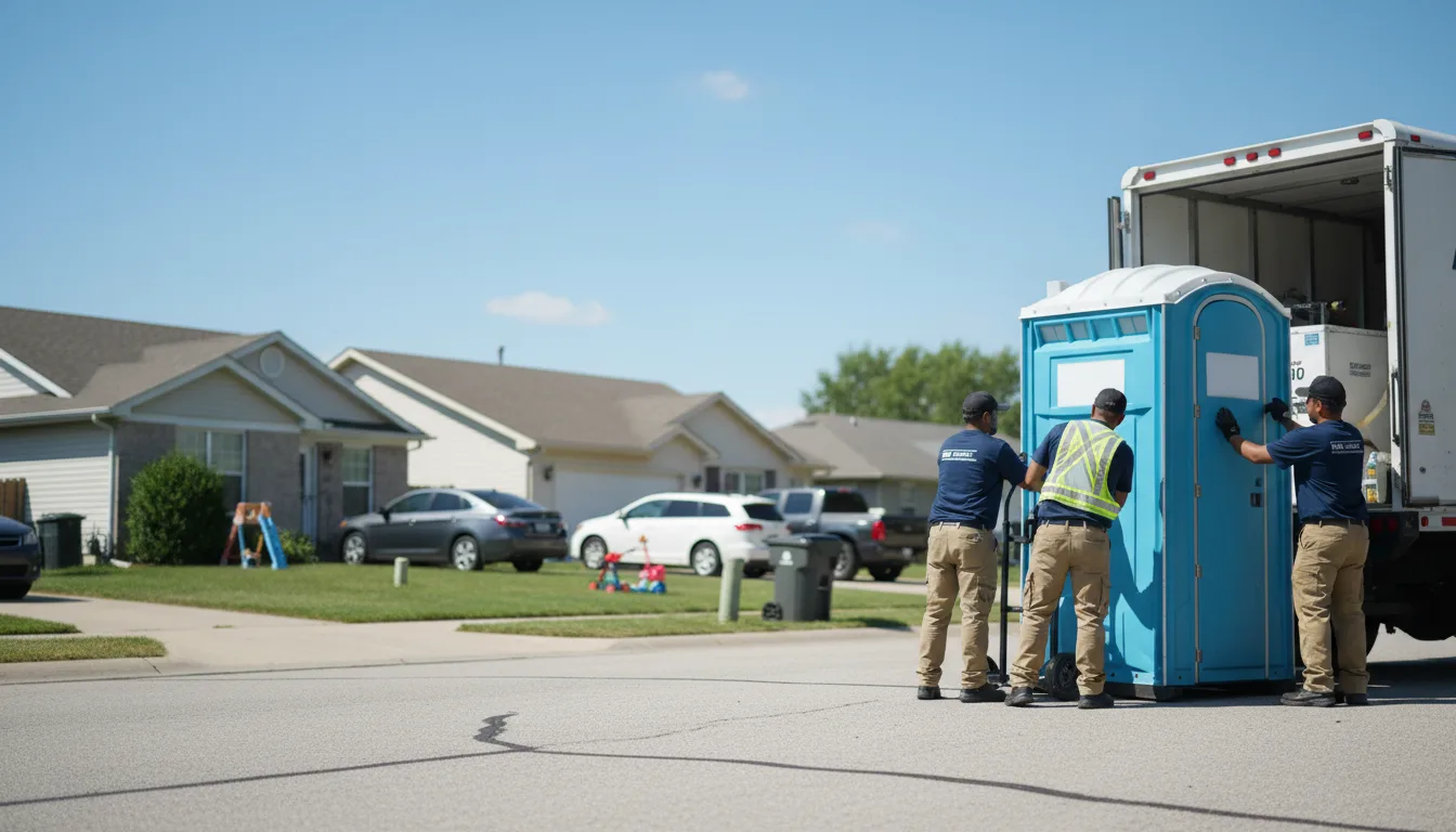 Standard Porta Potty Rentals in Ballwin, MO near me